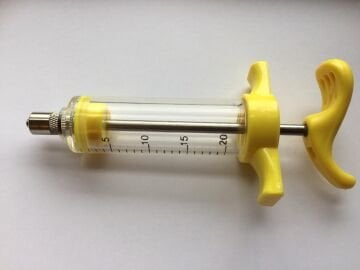 Enjektör Kırılmaz, Yeniden Kullanılabilir 20 ml