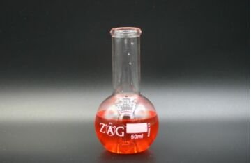 BALON DİBİ DÜZ         50 ML    Boro 3,3 glass