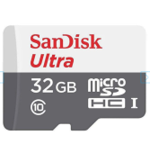 Sandisk Ultra 32GB 100MB/S Class 10 MicroSDHC Bellek Kartı