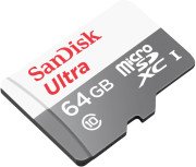 SanDisk 64GB Ultra UHS-I microSDHC 80mb/sn