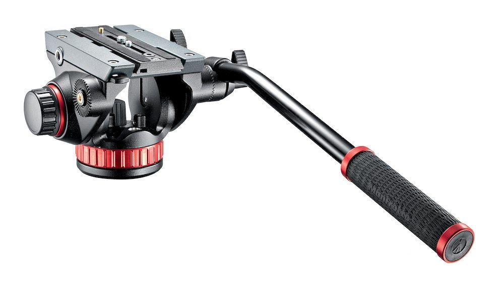 Manfrotto MVH502AH Pro Video Head Flat Base-M Size