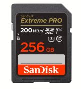 SanDisk 256GB Extreme PRO UHS-I SDXC 200mb/sn