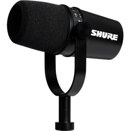 Shure MV7 Podcast Mikrofonu (Siyah)