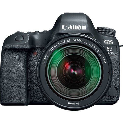 Canon EOS 6D Mark II 24-105mm IS STM Lensli Fotoğraf Makinesi