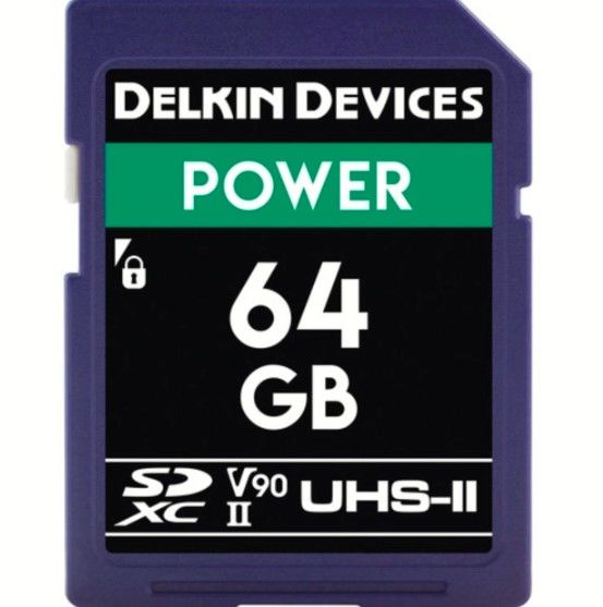 Delkin Devices 64GB Power SDXC UHS-II U3/V90 Hafıza Kartı