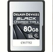 Delkin Devices 80GB BLACK CFexpress Type A Memory Card