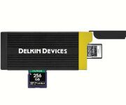 Delkin Devices CFexpress Type A & UHS-II SDXC Hafıza Kartı Okuyucu