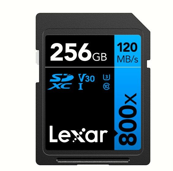 Lexar 256GB High-Performance 800x UHS-I SDHC Hafıza Kartı