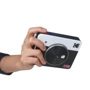 Kodak Mini Shot Combo 3 Retro Anında Baskı Dijital Fotoğraf Makinesi + Yazıcı (Beyaz)
