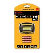 Kodak Headlamp150 LED Kafa Lambası-3 Adet Pil Hediyeli