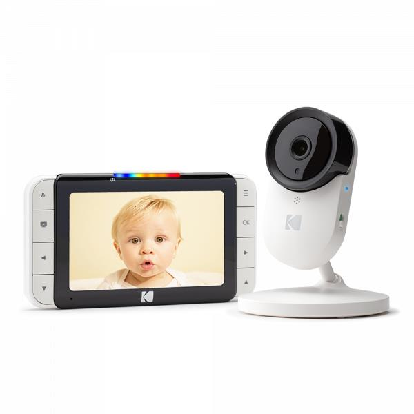 Kodak Cherish C520 - Akıllı Video Bebek Monitörü 5.0 Inç LCD Ekran Ebeveyn Ünitesi