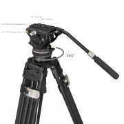 SmallRig 3989 AD-100 Ağır Hizmet Karbon Fiber Tripod Kiti