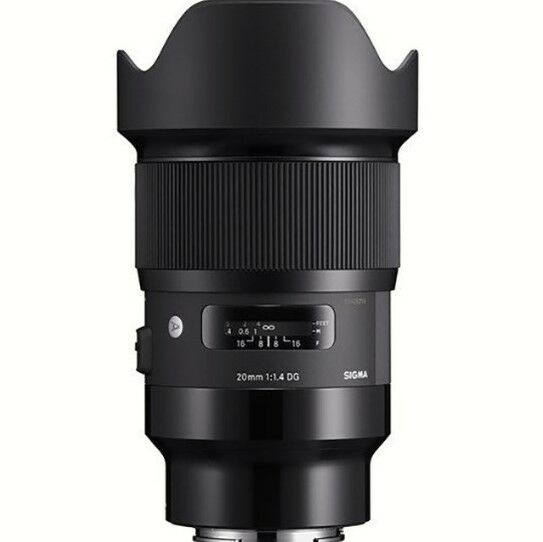 Sigma 20mm f/1.4 DG HSM Art Lens Sony E (ÖN SİPARİŞ)