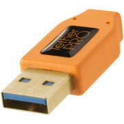 TetherPro USB 3.0 to Micro-B Right Angle Dik Açılı Bağlantı Kablosu (CU61RT15)