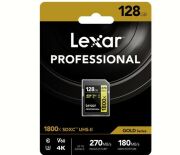 Lexar 128GB Profesyonel 1800x UHS-II SDXC Hafıza Kartı