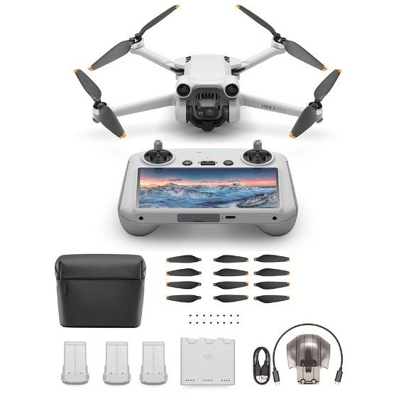 DJI Mini 3 Pro (DJI RC) + Fly More Kit Plus