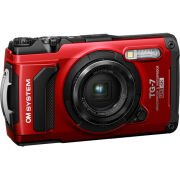 Olympus Tough TG-7 Fotoğraf Makinesi (Kırmızı)