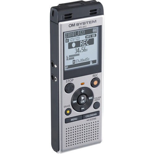 Olympus  OM System WS-882 Digital Voice Recorder Siver ( 4gb)