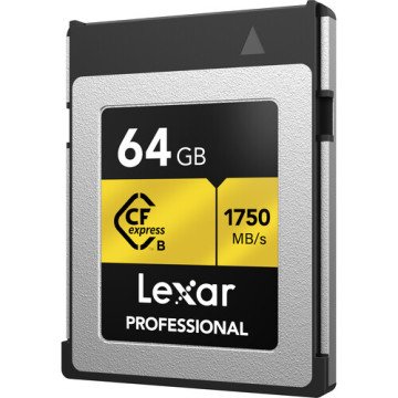 Lexar 64GB Professional CFexpress Type-B 1750MB/sn Hafıza Kartı