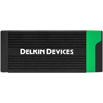Delkin Devices USB 3.2 CFexpress Type B ve SD UHS-II Hafıza Kartı Okuyucu (DDREADER-56)