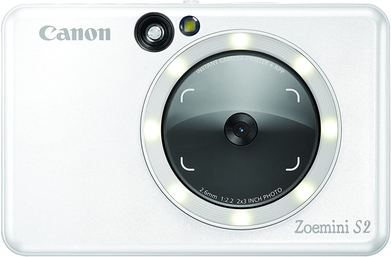 Canon Zoemini S2 Şipşak Fotoğraf Makinesi (Pearl White)
