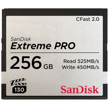 SanDisk 256GB Extreme PRO CFast 2.0 Hafıza Kartı