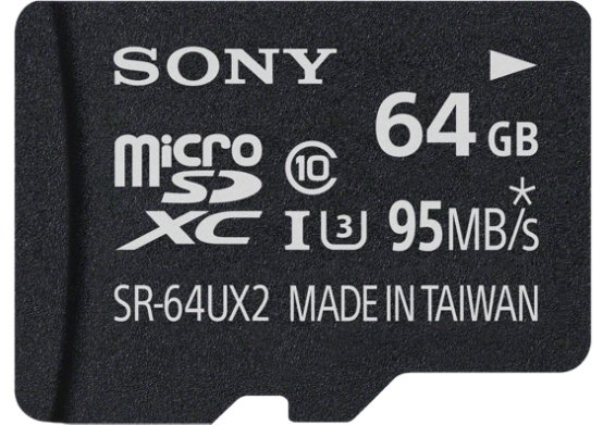 Sony 64GB 95mb/s MicroSD (SR64UX2) Hafıza Kartı