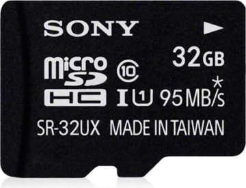 Sony 32GB 95mb/s MicroSDHC Class10 Hafıza Kartı