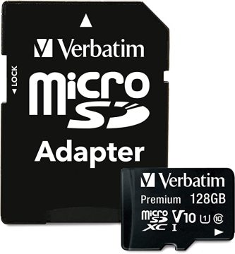 Verbatim 128GB 90MB/S MicroSD Class 10 Hafıza Kartı