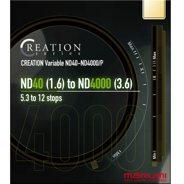 Marumi 77mm CREATION Variable ND40-4000/P Filtre