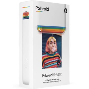 Polaroid Hi-print 2×3 Beyaz Taşınabilir Bluetooth Foto Yazıcısı