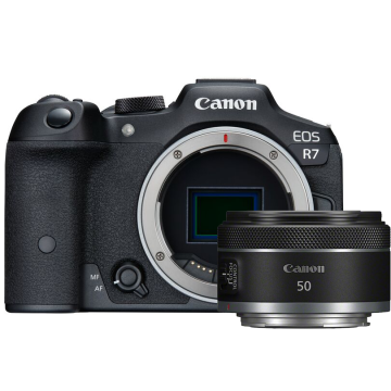 Canon EOS R7 + RF 50mm f/1.8 STM Lens