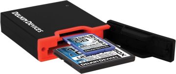 Delkin Devices USB 3.0 Çift Yuvalı SD UHS-II ve CF Hafıza Kartı Okuyucu ( DDREADER-44 )