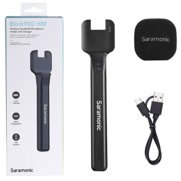 Saramonic Blink900 HM Şarjlı Kablosuz El Mikrofonu Tutacağı