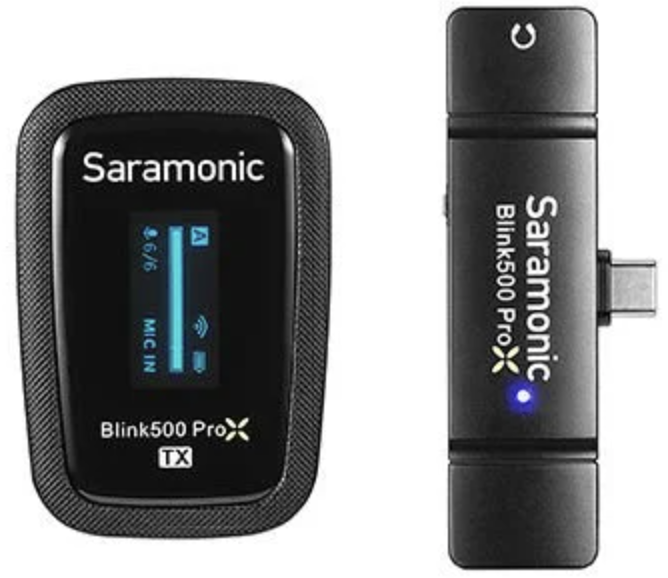 Saramonic Blink 500 ProX B5 Kablosuz Yaka Mikrofonu (USB-C)