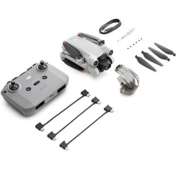 DJI Mini 3 Pro Drone (DJI RC-N1) + Fly More Kit Plus