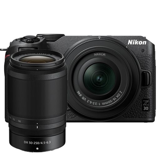 Nikon Z30 16-50mm + 50-250mm VR Çift Lensli Set (4000 TL Geri Ödeme)