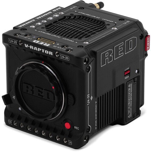 RED DIGITAL CINEMA V-RAPTOR 8K VV DSMC3 Camera (Canon RF, Siyah)