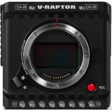 RED DIGITAL CINEMA V-RAPTOR 8K VV DSMC3 Camera (Canon RF, Siyah)