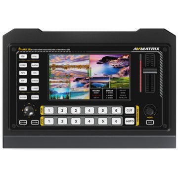 Avmatrix Shark S6 6-CH HDMI/SDI Video Mikseri