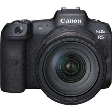Canon EOS R5 Body + RF 24-105mm f/4L IS USM Lens