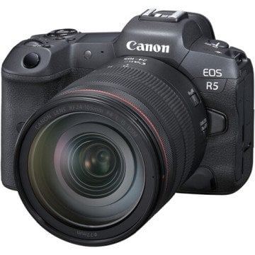 Canon EOS R5 Body + RF 24-105mm f/4L IS USM Lens