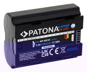 Paton 1339 Platinum Battery f. Fuji NP-W235