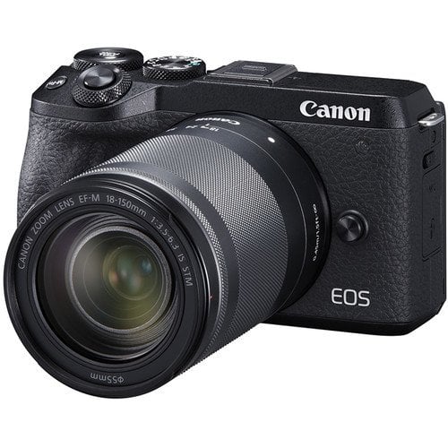 Canon EOS M6 Mark II 18-150mm Lens (Black)