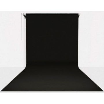 Gdx Sabit (Tavan & Duvar) Kağıt Sonsuz Stüdyo Fon Perde (Black/Siyah) 2.70x11 Metre