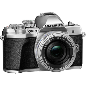 Olympus OM-D E-M10 Mark III 14-42mm EZ Lens (Silver)