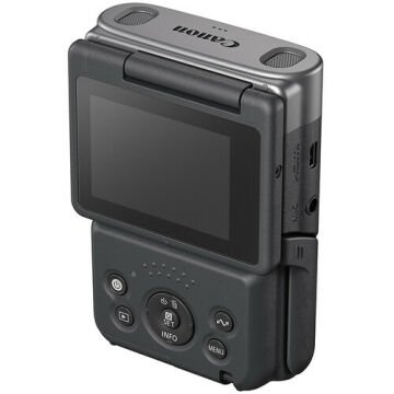 Canon PowerShot V10 Vlog Kamera (Gümüş)