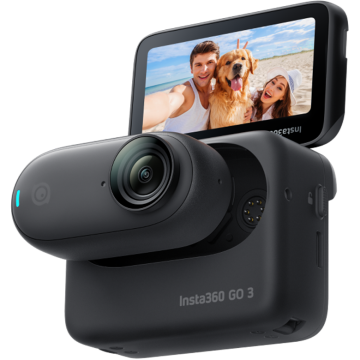 Insta360 GO 3 Aksiyon Kamera Black (128GB)