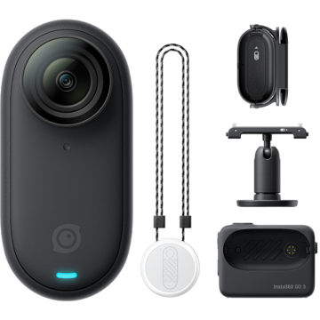 Insta360 GO 3 Aksiyon Kamera Black (128GB)