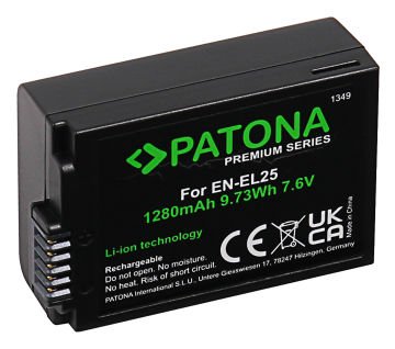 Patona 1349 EN-EL25 Premium Seri Batarya